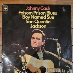 Johnny Cash Folsom Prison Blues EP 7 inch CBS EP 6601