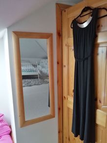 Beautiful full lenght black dress size 12