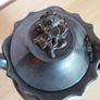 Antique rare large pewter teapot by Dixon & Son sold by W. & J. Edmundson & Co.  35 Capel st. Dublin  circa 1830 Image 6