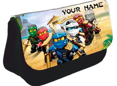 Personalized Lego Ninjago Pencil Case School Birthday Gift Boys Girls / back to school stationery