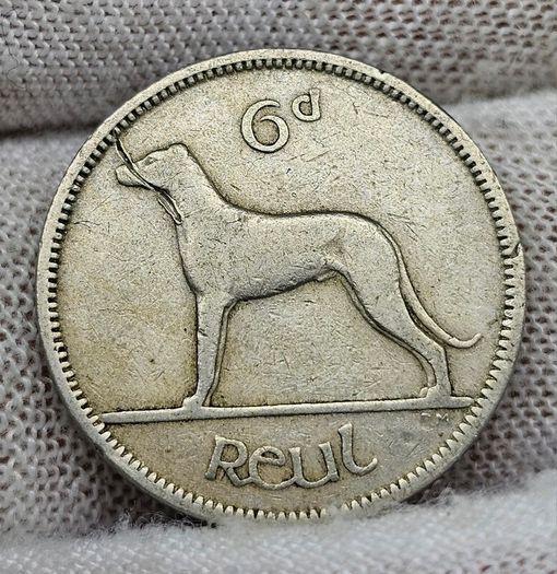 Ireland 1946 6d Sixpence