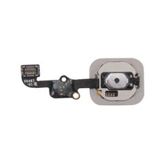 For iPhone 6s / iPhone 6s Plus Home Button Fingerprint Touch ID Flex Cable White - FHT15IPHB