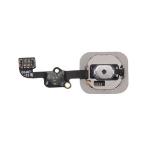 For iPhone 6s / iPhone 6s Plus Home Button Fingerprint Touch ID Flex Cable White - FHT15IPHB