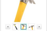 ESTWING Sure Strike Hammer - 23 oz Rip Claw Hammer with Milled Face &amp; Fiberglass Handle - MRF23LM