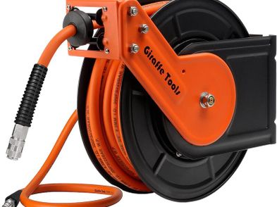 15m Retractable Air Line Reel 1m Wall Mounted Air Hse Reel 38 Hybrid ...