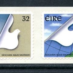 Ireland 1995 - Scott 962-963 EUROPA Self Adhesive Issue - Mint Never Hinged - FREE POSTAGE