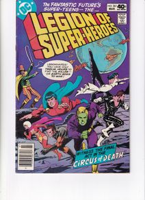 Legion Of Super-heroes #261 Circus Of Death (1980) Dc Copper Age Comic