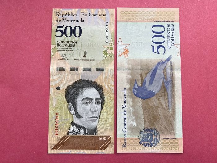 Venezuela  500 Bolivares 2018  Pick  108a.  ( Uncirculated )