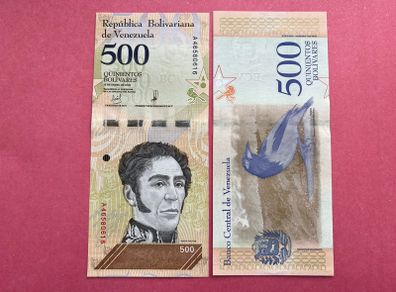 Venezuela  500 Bolivares 2018  Pick  108a.  ( Uncirculated )