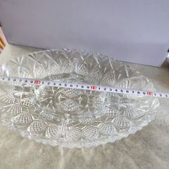 Bohamine Crystal 5 Section Nut Dish.