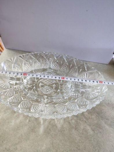 Bohamine Crystal 5 Section Nut Dish.