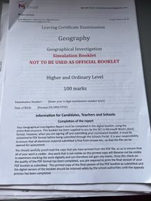 Geo field Study notes