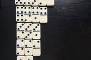 Vintage Dominoes Set