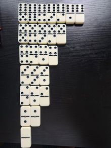 Vintage Dominoes Set
