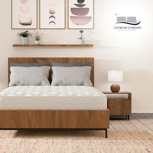 Flame Essentials Double Mattress 4FT6 (135x190cm) | Foam-Free Bonnell Spring
