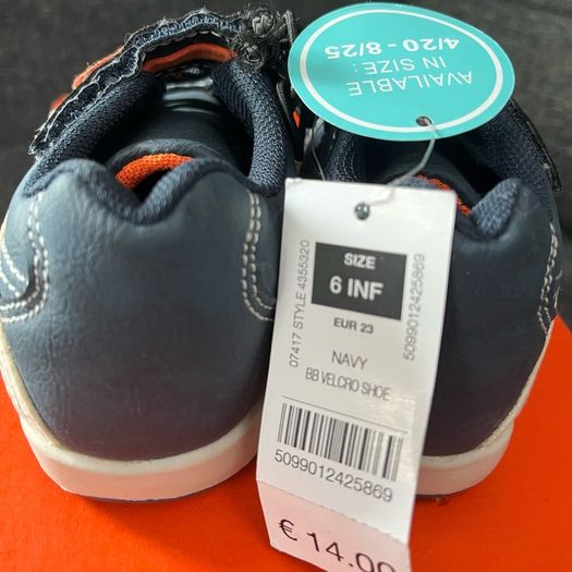 Dunnes Trainers 6 Uk 23 Euro New