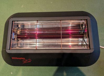 GlenDimplex 1.5kW Quartz Patio or Space Heater QXD1500