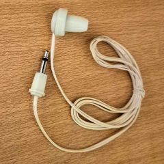 Vintage 1970s Mono Single Ear Bud Listening Piece Earphone