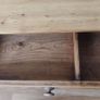 Antique Irish Pine Table Victorian Scullery or Writing Table  Rustic Farmhouse Image 4