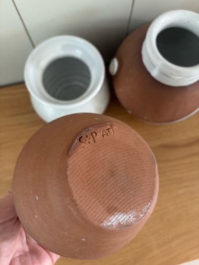 3 x pottery vase STEPHEN PEARCE - perfect