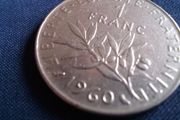 One French Franc Coin 1960