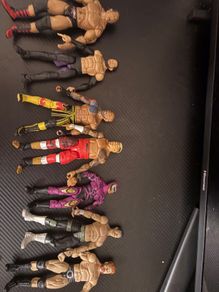 WWE/AEW/WWF elite action figures