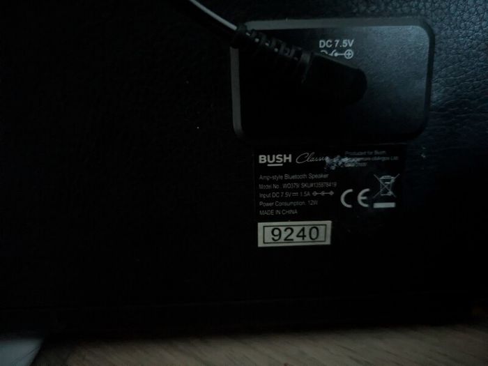 Bush Classic Bluetooth Speaker (Guirar Amp style)