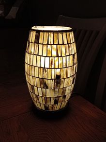 Lamp 8.5 inches high
