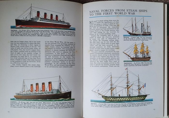 Vintage book by Enzo Angelucci 'Encyclopaedia of Ships'