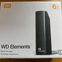 6TB WD Elements external drive