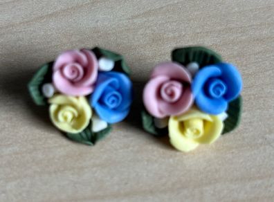 Flower earrings