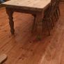 Large Solid Pine Farmhouse Table Image 3