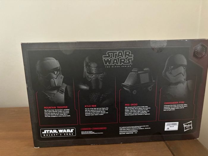 Star wars the black series first order Disney park exclusive