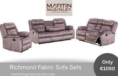 New 3+1+1 Sand Colour Richmond Sofa Sets