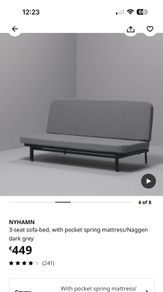 ikea sofa bed