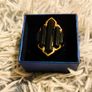 Statement Black Geometric Ring Bold & Elegant Image 6