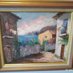 Signed Oil on Canvas painting (24026)