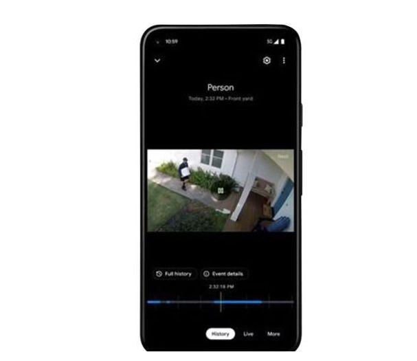 Google Nest Cam Indoor/Outdoor Security Camera Battery