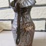 Antique Persian Qajar Dynasty tinned copper jug Image 4