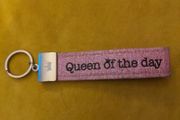 Queen of the day keychain