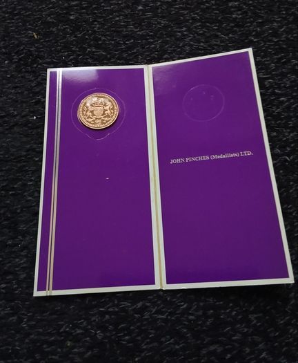 John Pinches First Collector's Club Meeting Commemorative Medallion - 1973