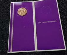 John Pinches First Collector's Club Meeting Commemorative Medallion - 1973