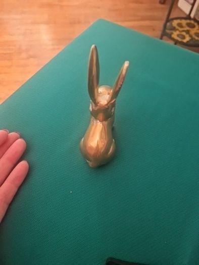 brass bunny