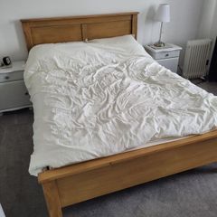 double bed including mattress