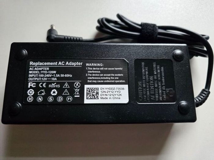 Replacement AC Adapter - YYD-120W