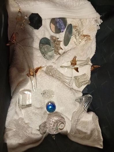 crystal figurines