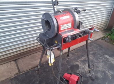 Rothenberger 4 Inch Threading Machine