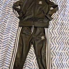 2 Boys Adidas track suits
