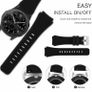 Silicone Band Strap For 22mm Samsung Galaxy Watch 3 45mm 46mm Gear S3 Frontier Image 5