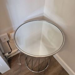 Mirror side table